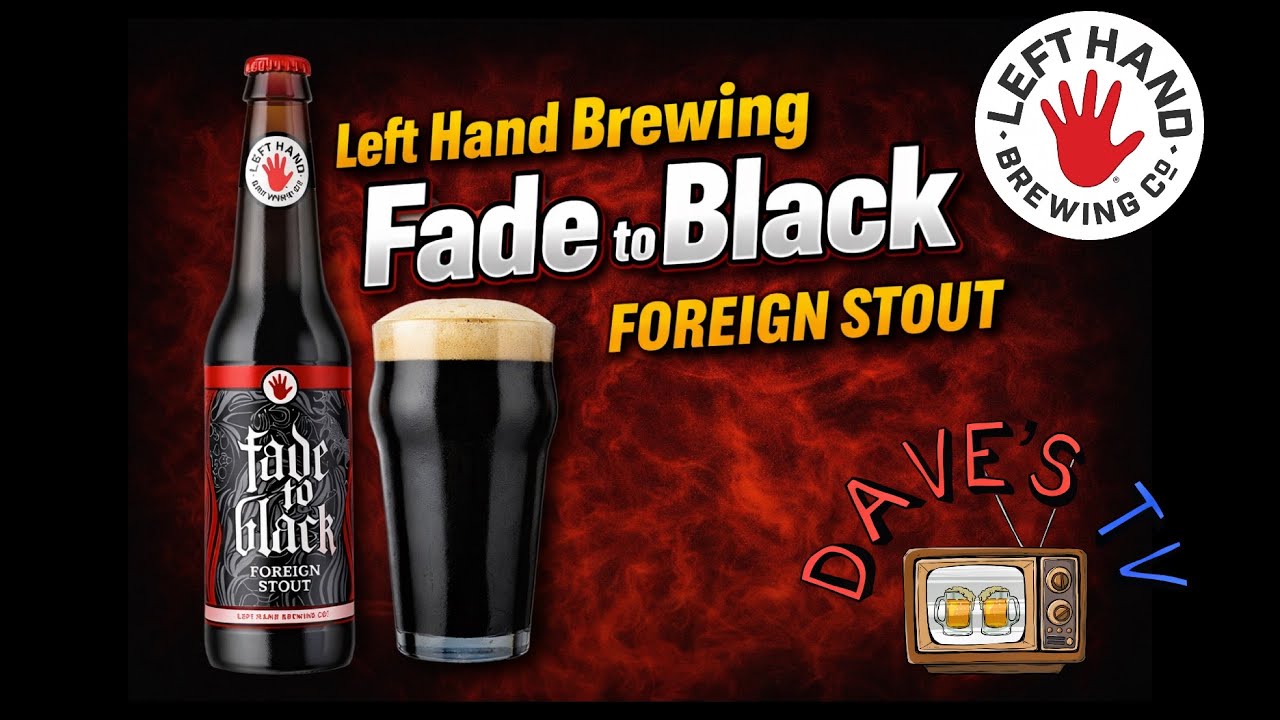Обзор Fade to Black Foreign Stout 🍻 | Left Hand Brewing справились на отлично?