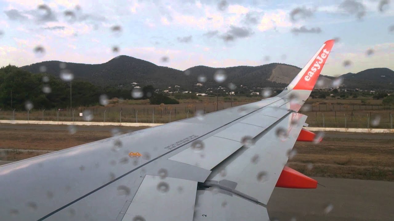 easyJet A320 G-EZOP Take off Ibiza Airport 04/08/15 [HD]