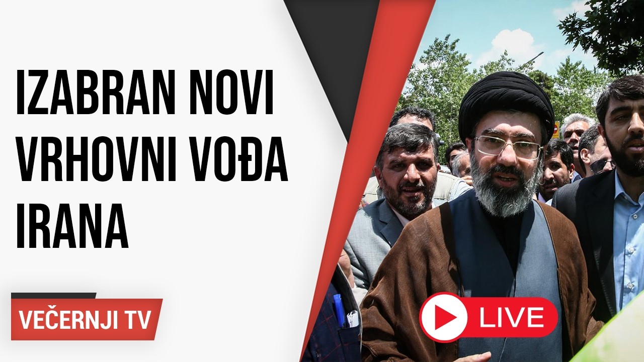 [UŽIVO] Izabran novi vrhovni vođa Irana, ulazi li Turska u rat? Govore T. Krasnec i H. Haidar Diab