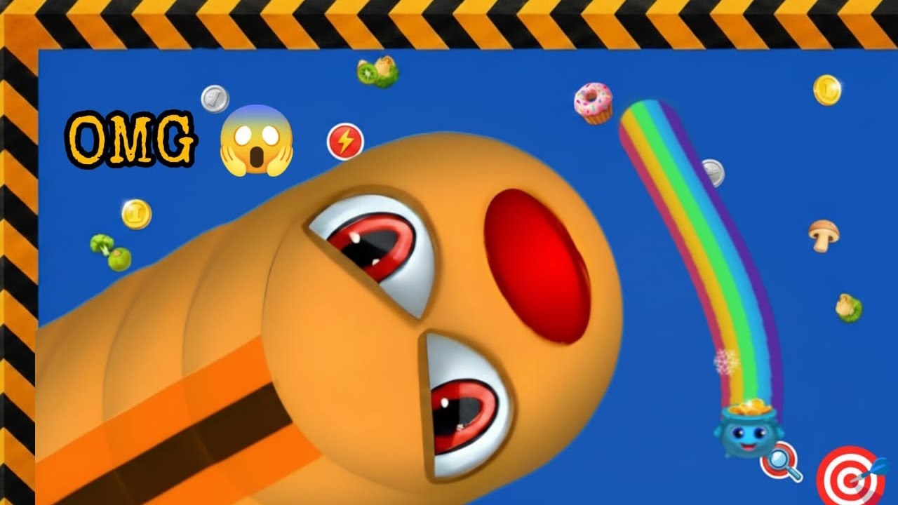 🐍 Wormszone.io 🔥 #502 – Crazy Big Worm Attack