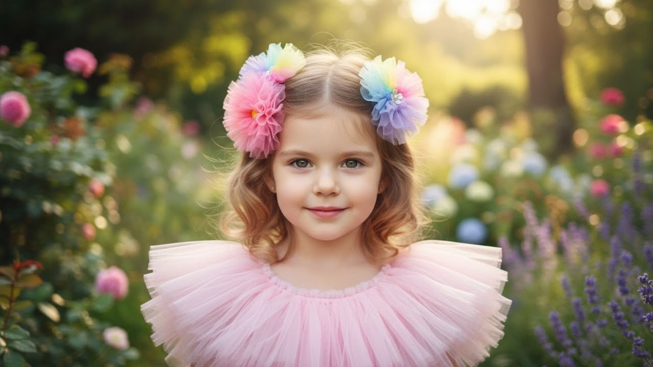 Fast, easy, beautiful tulle flower / Быстро, просто, красиво цветок из фатина