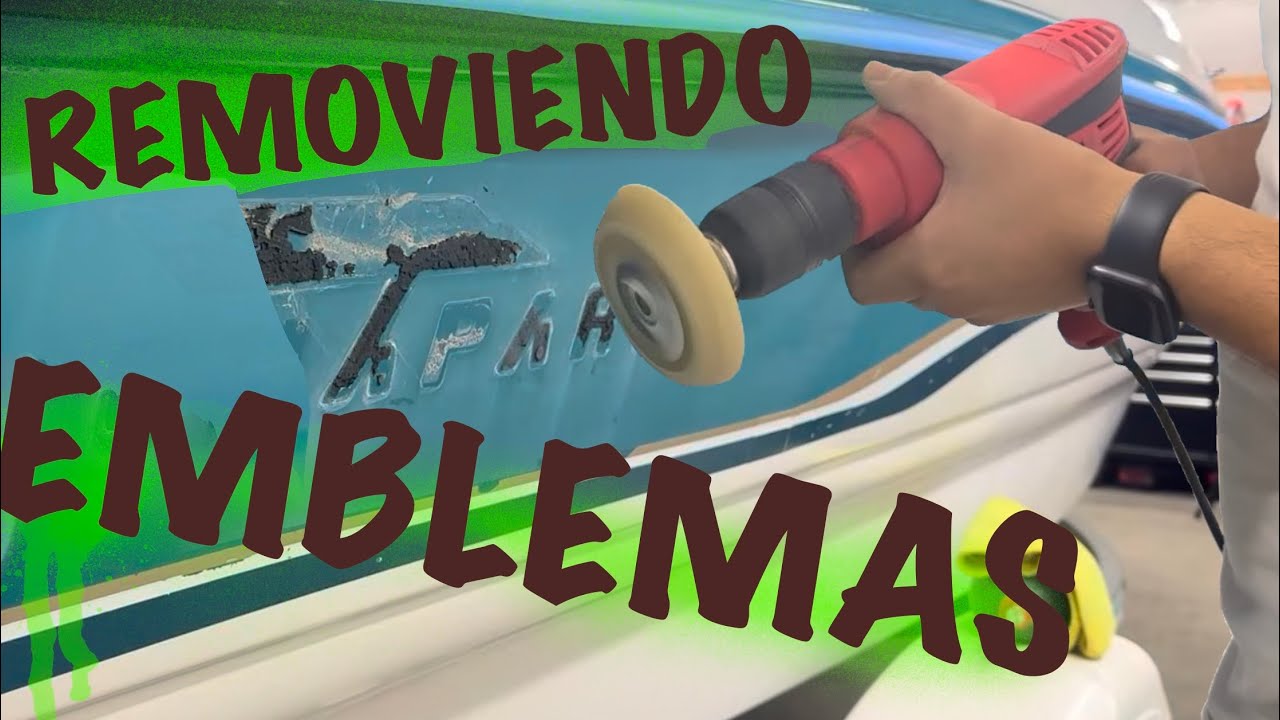 Removiendo Emblemas de tu lancha/embarcaci&oacute;n Parte 1