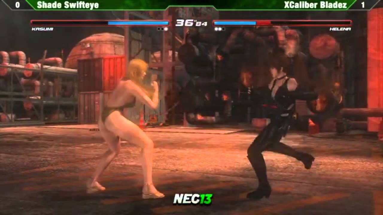 NEC 13 - DOA5 Singles - Top 8 - Grand Finals (Shade Swifteye vs XCaLibur BladeZ)