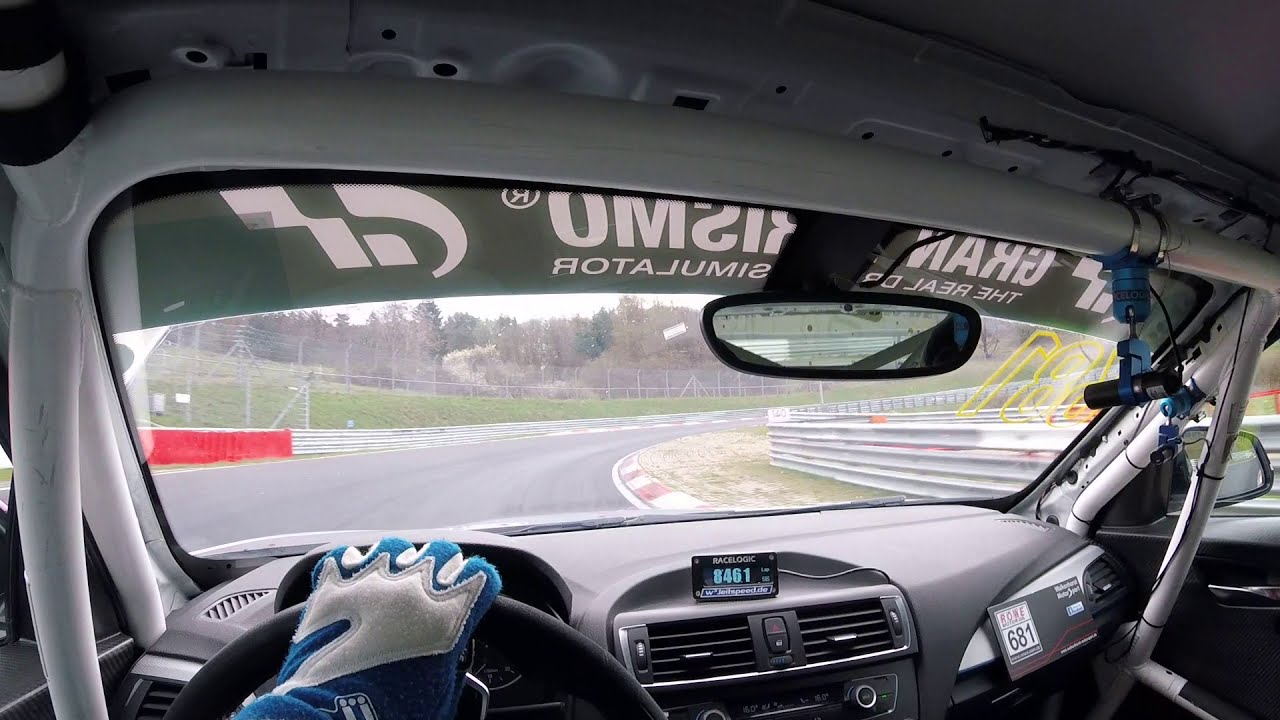 BMW M240I VLN2 Ring Taxi Helmet Cam - Will Tregurtha
