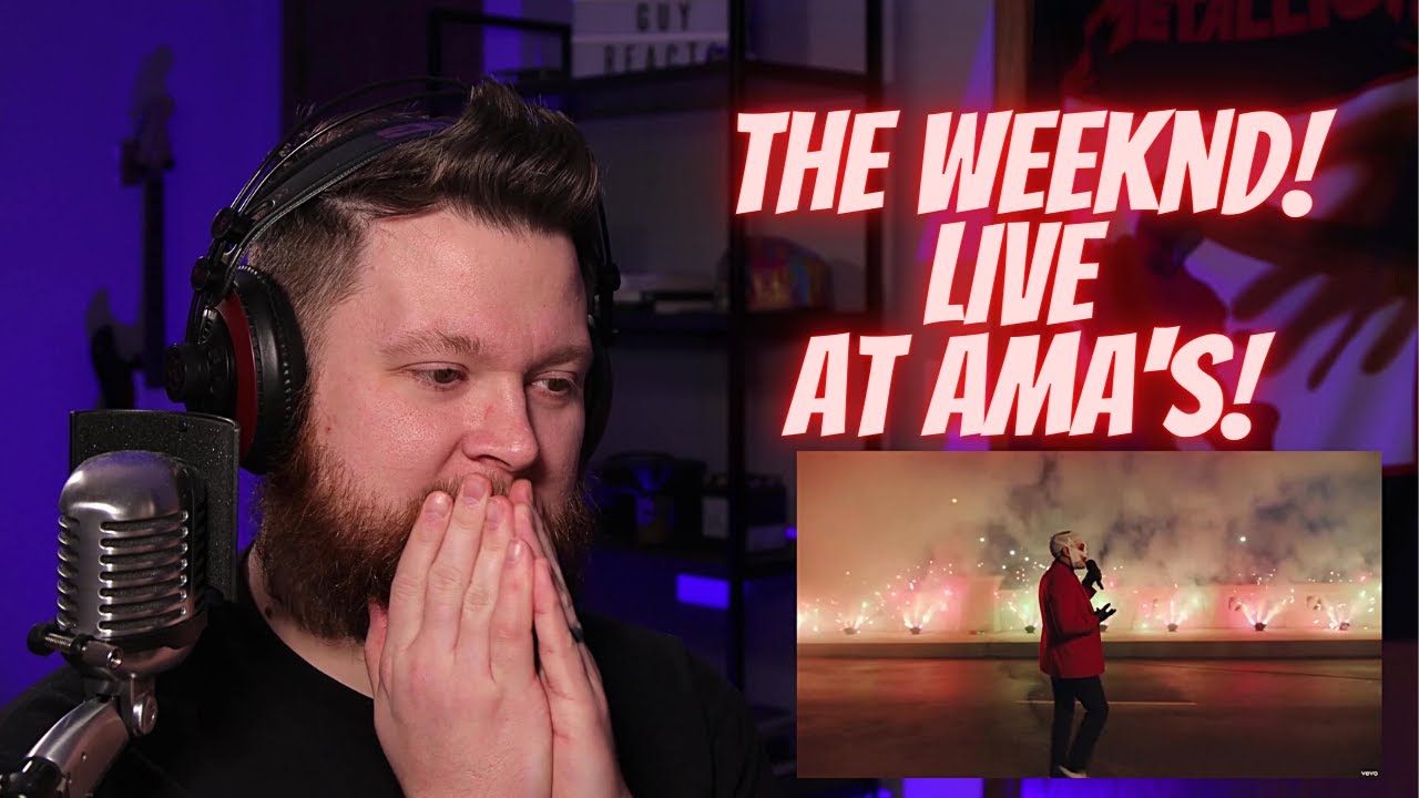 Reaction to The Weeknd - Save Your Tears / In Your Eyes Live 2020 American Music Awards