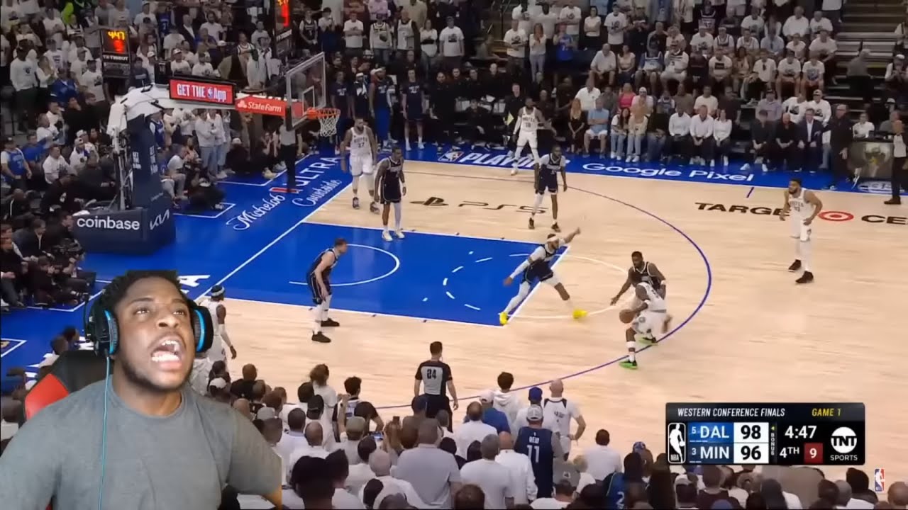 REACTING TO #5 MAVERICKS at #3 TIMBERWOLVES | FULL GAME 1 HIGHLIGHTS