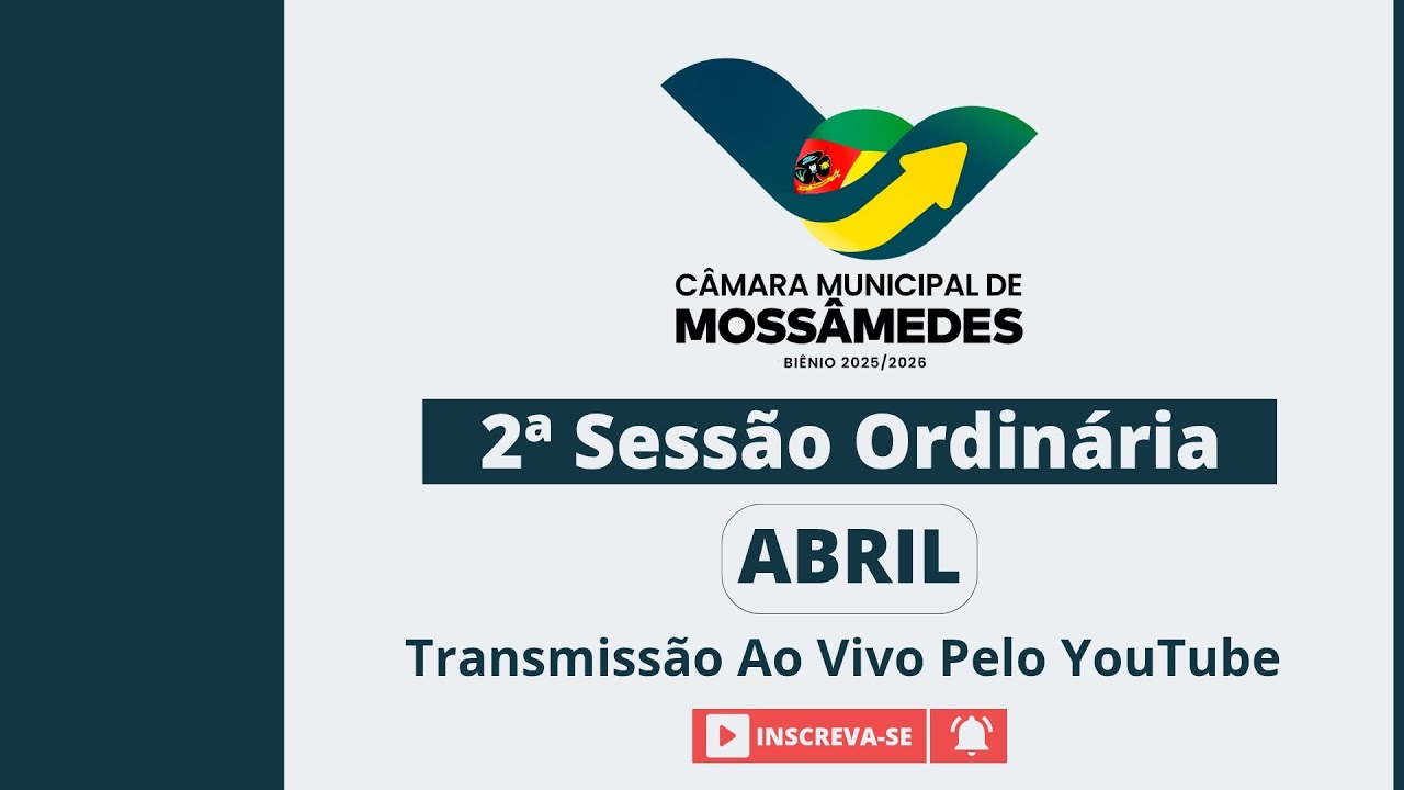 2ª Sessão Ordinária - Abril