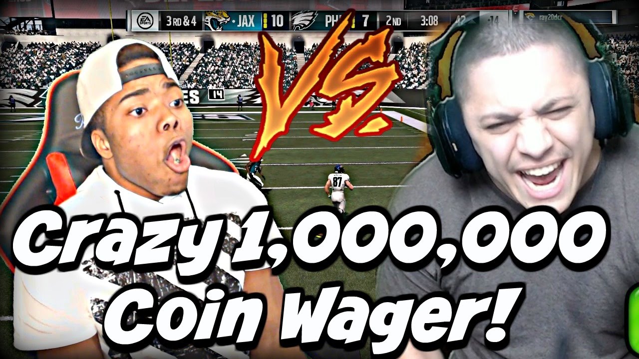 1 Million Coin Wager Vs GamingPowerHouse! Game of the Year! | Madden 17 Ultimate Team Gameplay