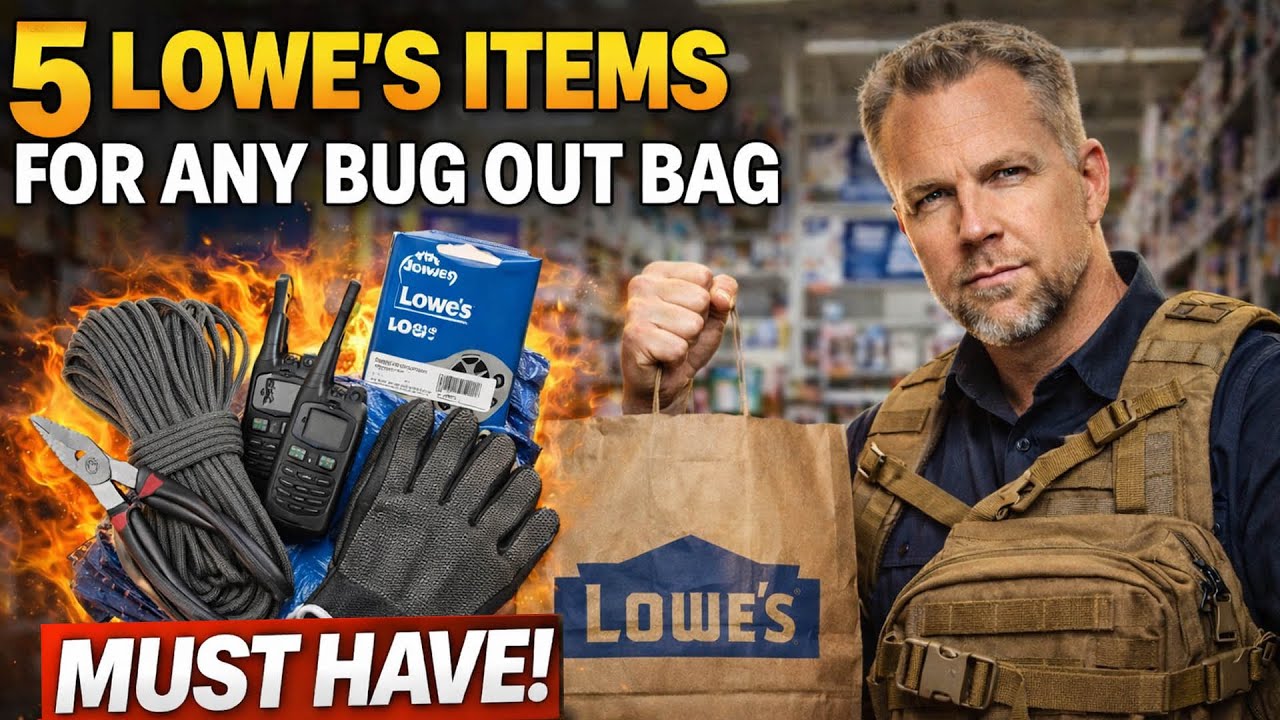 5 Lowe’s Items for Any Bug-Out Bag