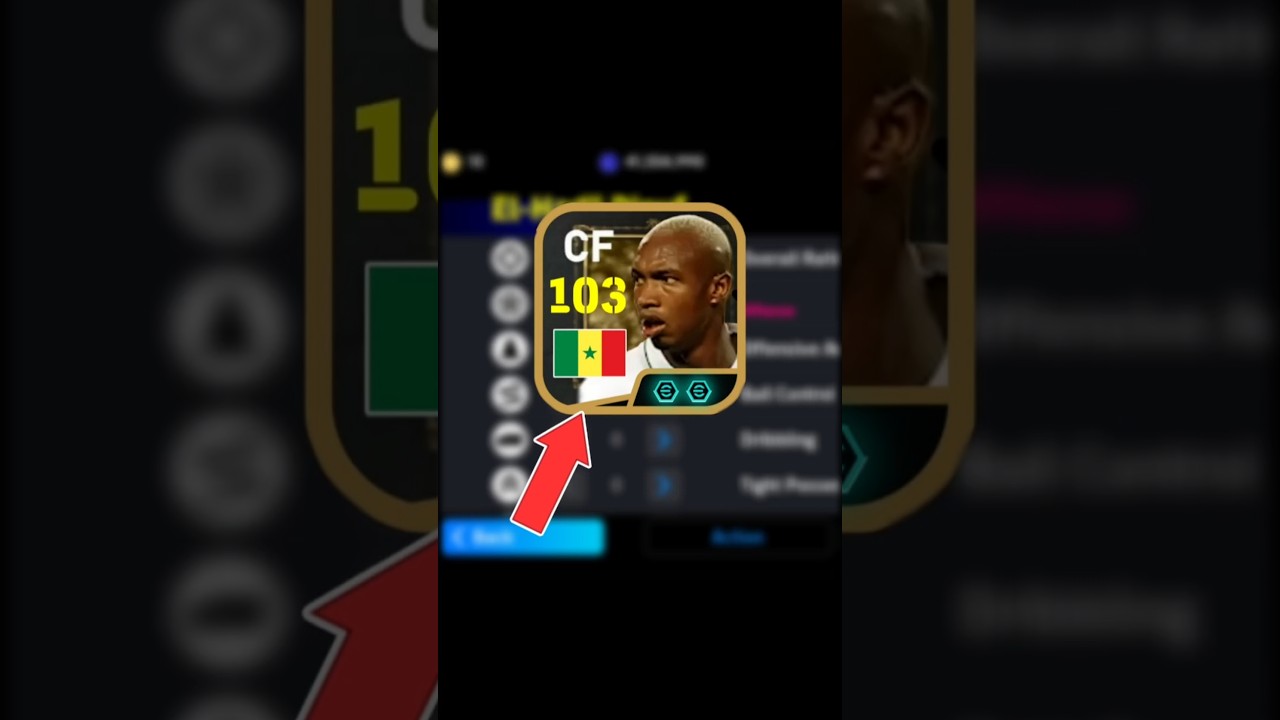 El Hadji Diouf Best Training Guide, How to train El Hadji Diouf in eFootball 2026 #efootball2026