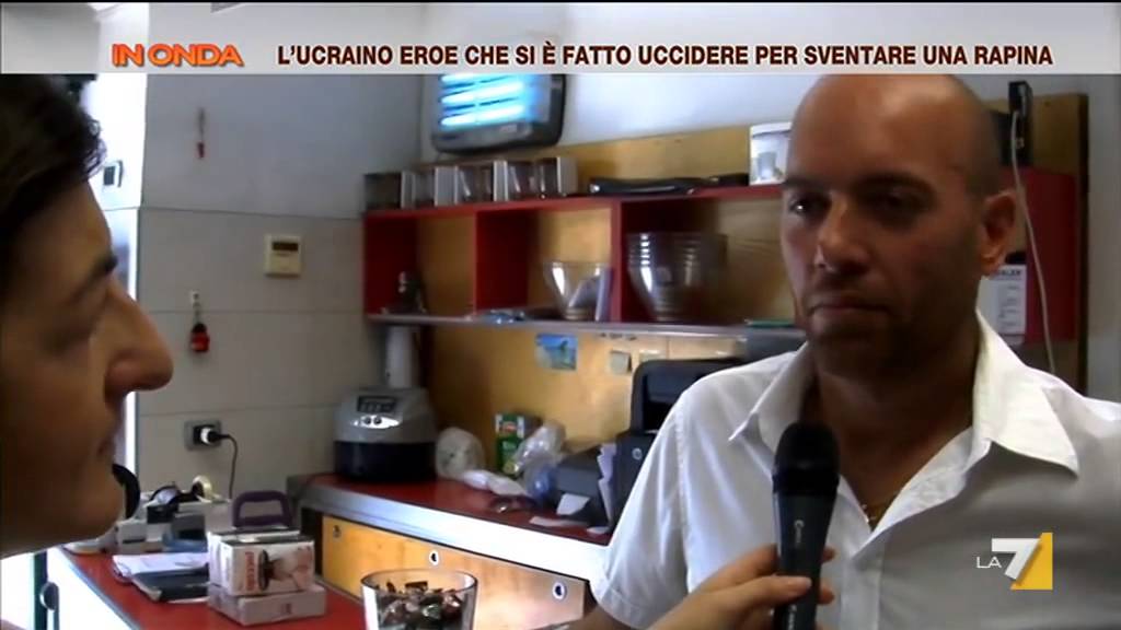 L'ucraino eroe, che si è fatto uccidere per sventare una rapina