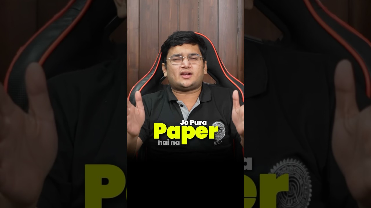 Paper Attempting Strategy 🤯 IIT Confirmed ✅ #jeemains #iit #jee2025