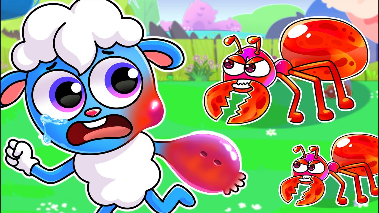 Baby Got a Boo-Boo Song 😭 Don't Play With Ants | Sing Along Kids Songs by Lamba Lamby
