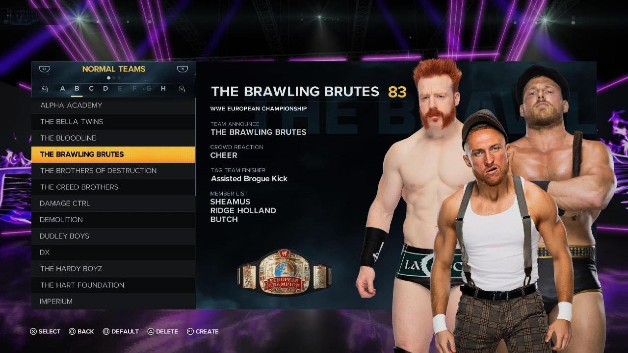 EditingTeams On WWE 2K23