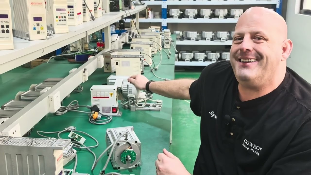 Servo moteur pour les coutures en vitesse lente