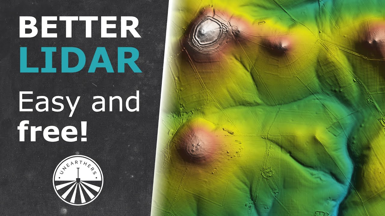 FREE and easy LIDAR for Metal detecting with CARIS Easy View - increase your finds rate.