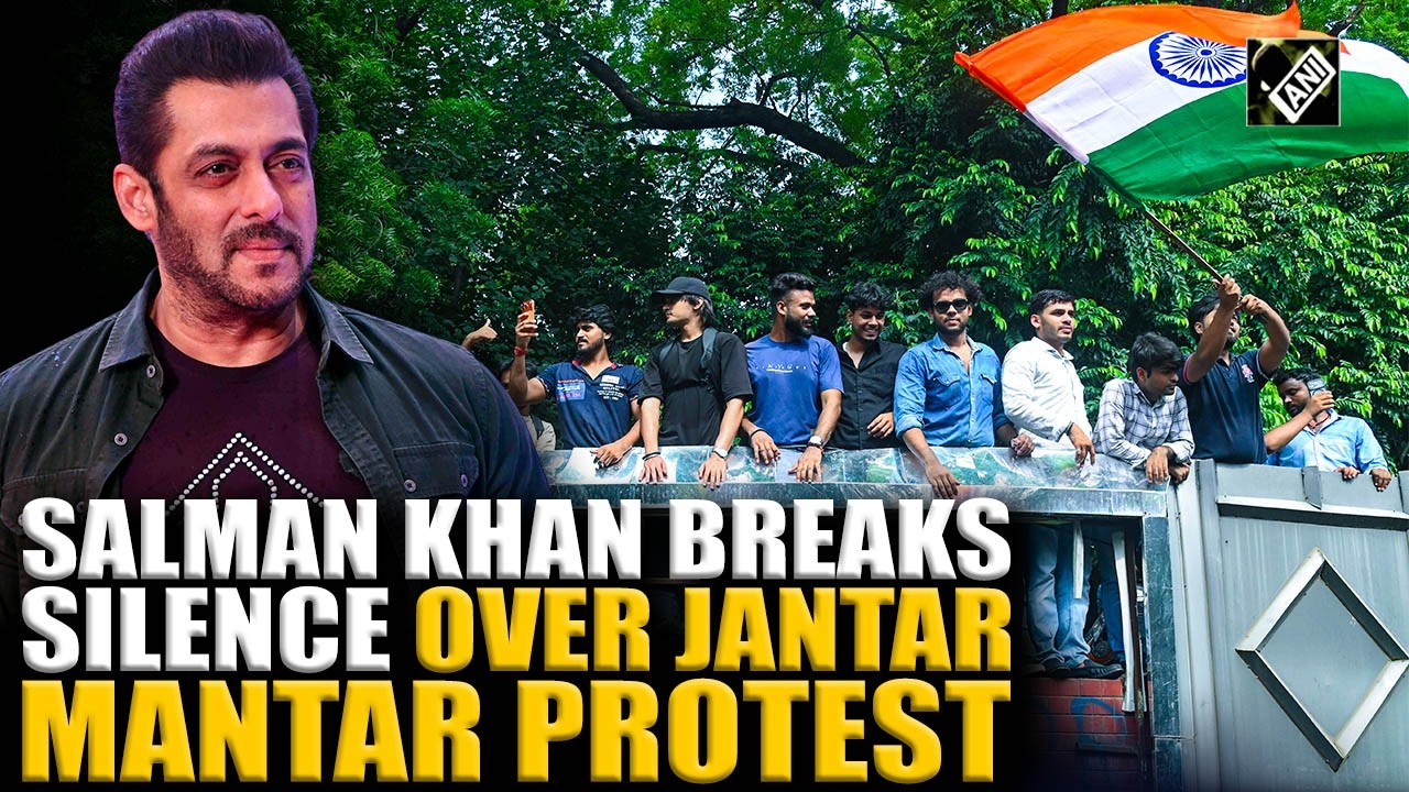 Salman Khan breaks silence over students&rsquo; protest at Jantar Mantar over NEET Paper Leak