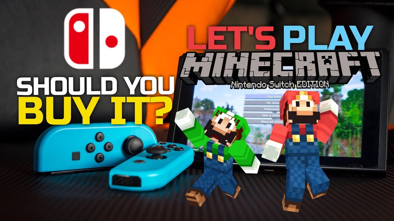 Should You Buy It? Let's Play Minecraft Nintendo Switch Edition (TV & Tabletop Mode)