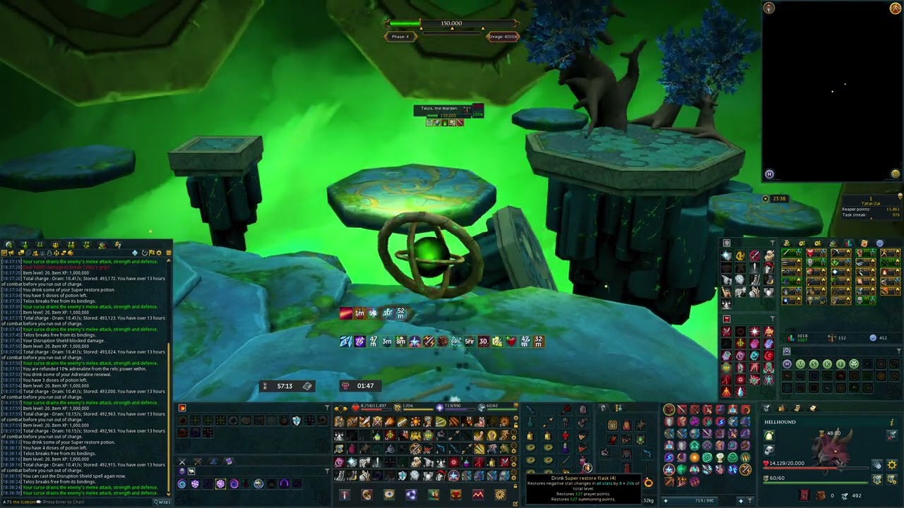Telos The Warden 4000% (Melee)