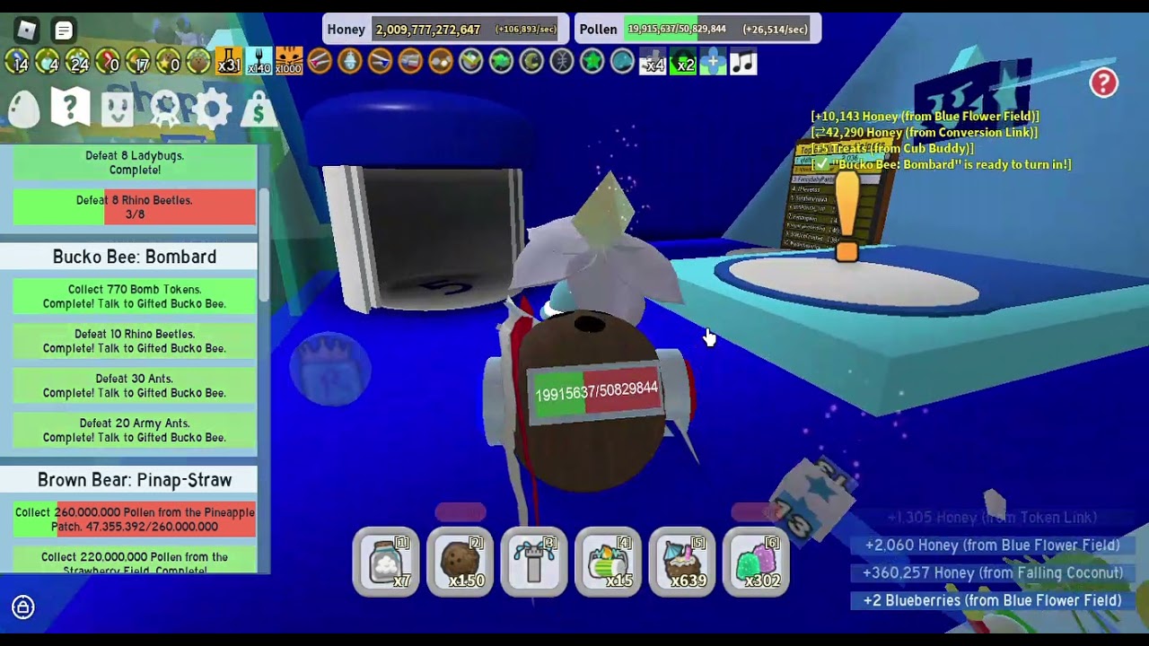 75 Gifted Bucko Bee quest reward