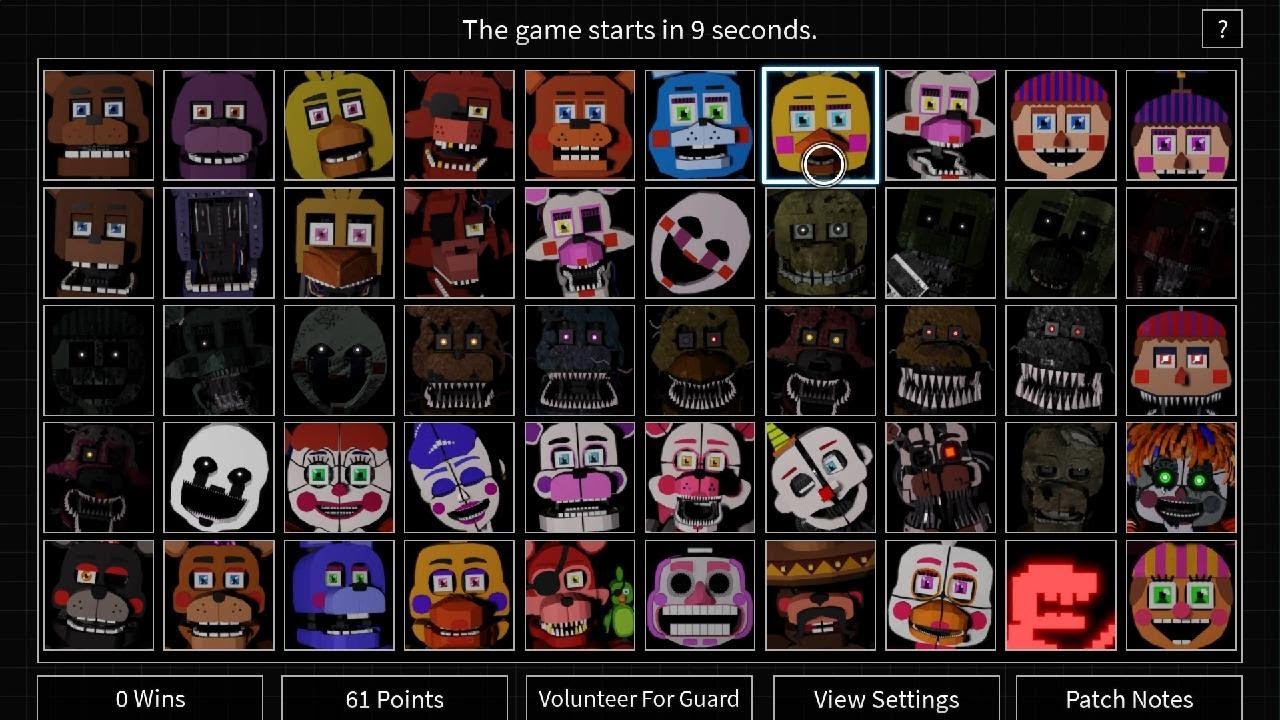Ultimate random night was the best.FNAF Roblox game I've ever played.