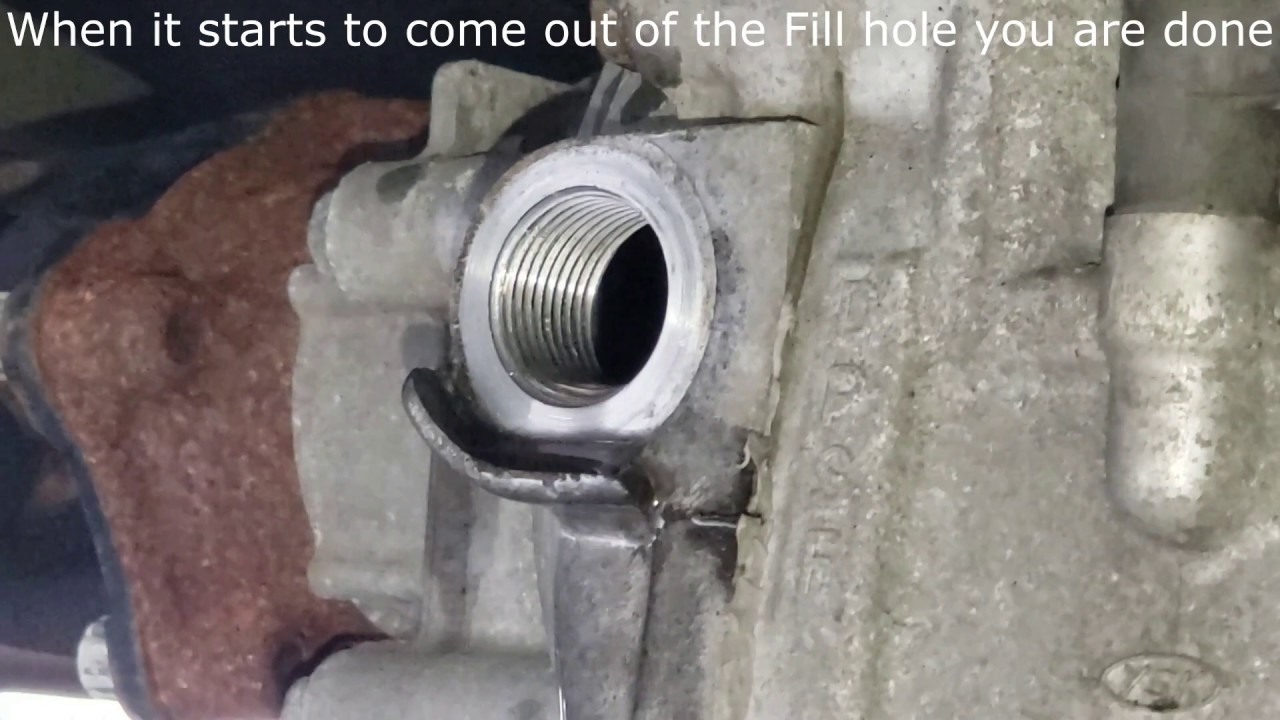 Honda HRV AWD Differential Fluid change