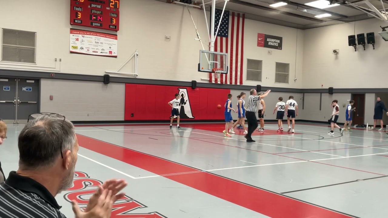 OLP 8th grade Kheriaty vs. SCL Sinclair Tom Elder Championship 2nd half