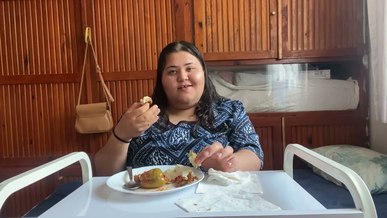 Hayatımızdaki fesatları çöpe atıyoruz -Biber Dolması Mukbang