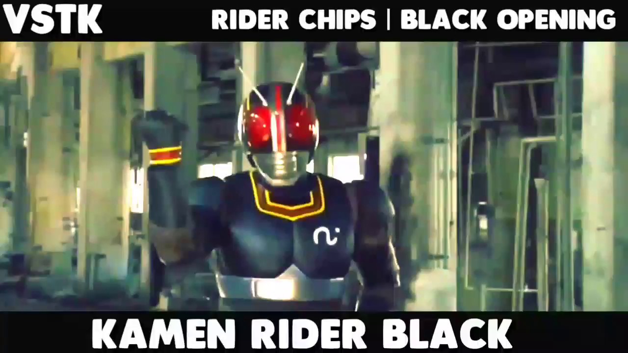 Kamen Rider Black - Rider Chips Black Op |HD| 720p