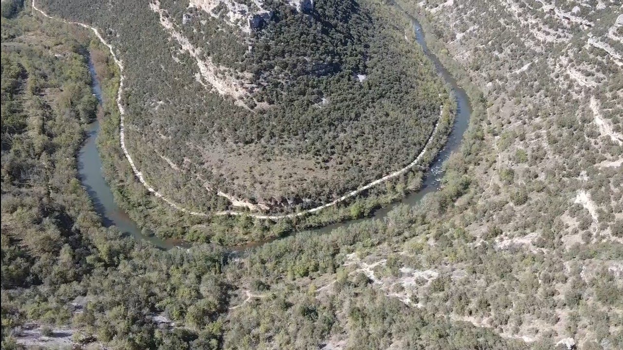 Ruta bicicleta 108: Cañones del Ebro desde Pesquera del Ebro, Orbaneja del castillo.