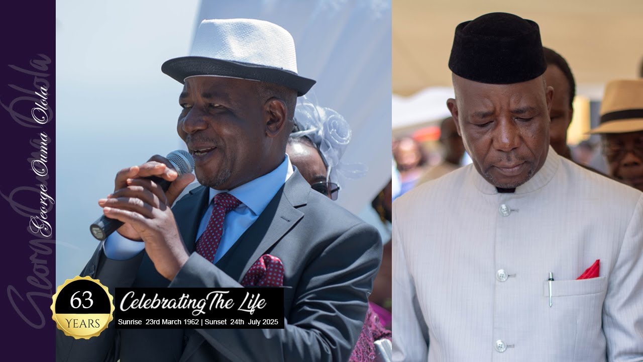 CELEBRATING THE LIFE OF GEORGE OUMA OLOLA