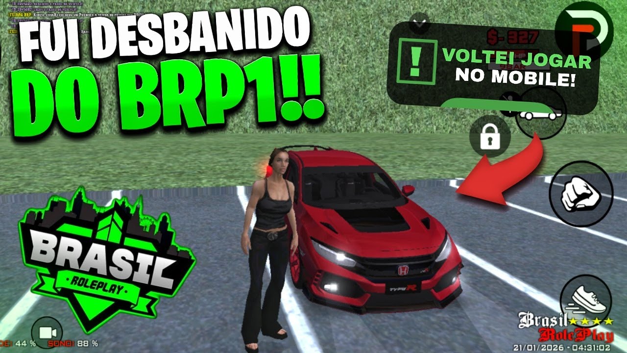 🚨 FUI DESBANIDO DO BRP1! VOLTEI PARA O MOBILE
