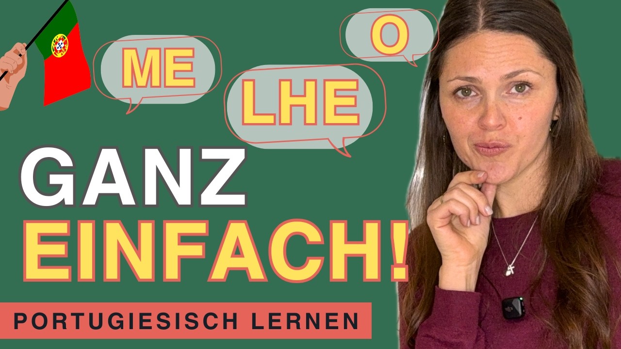 So benutzt du me, te, lhe & Co. im Portugiesischen!