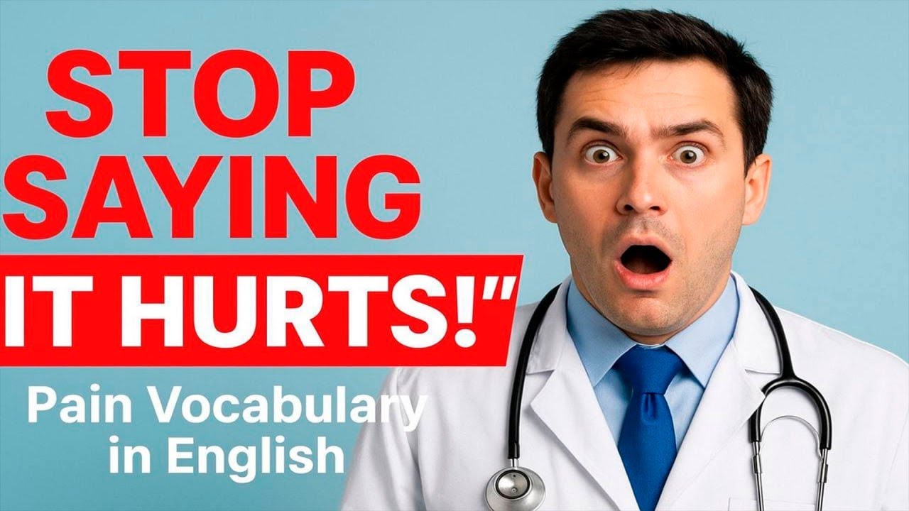 Pain. Types of pain. How to ask about pain. #medicalenglish #medical #hospital