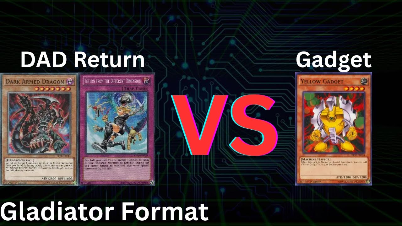 DAD Return VS Gadget Gladiator Format