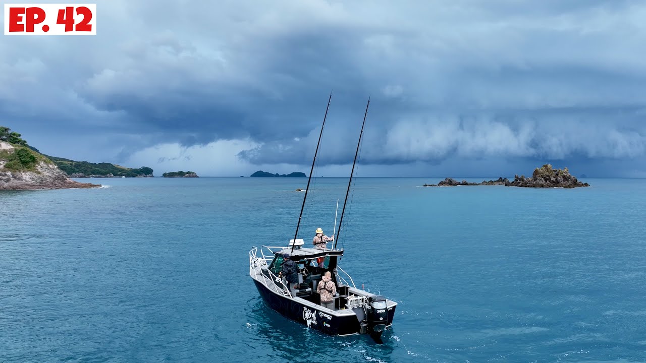 Marlin Fishing on Board Evo with Luke