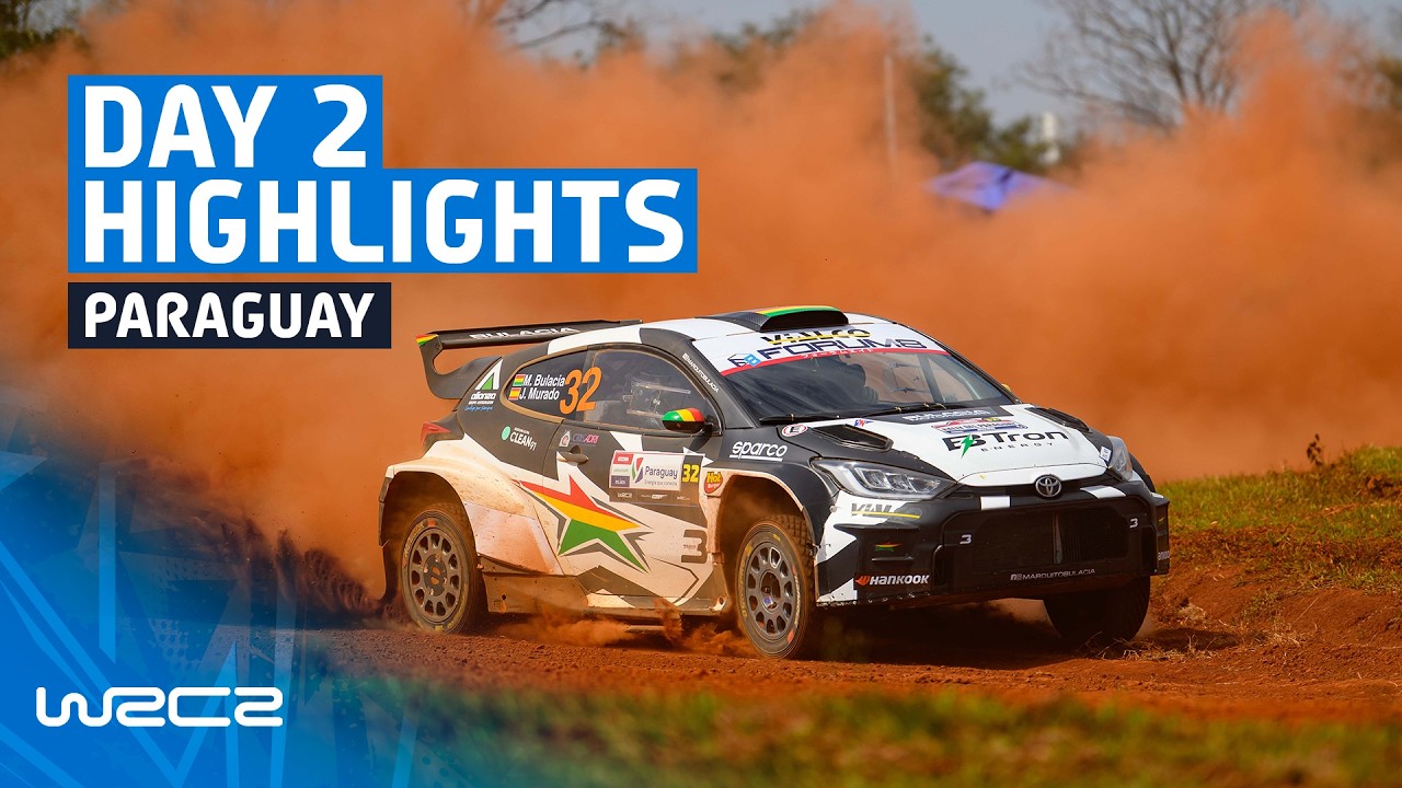 WRC2 Day 2 Higlights | WRC ueno Rally del Paraguay 2026
