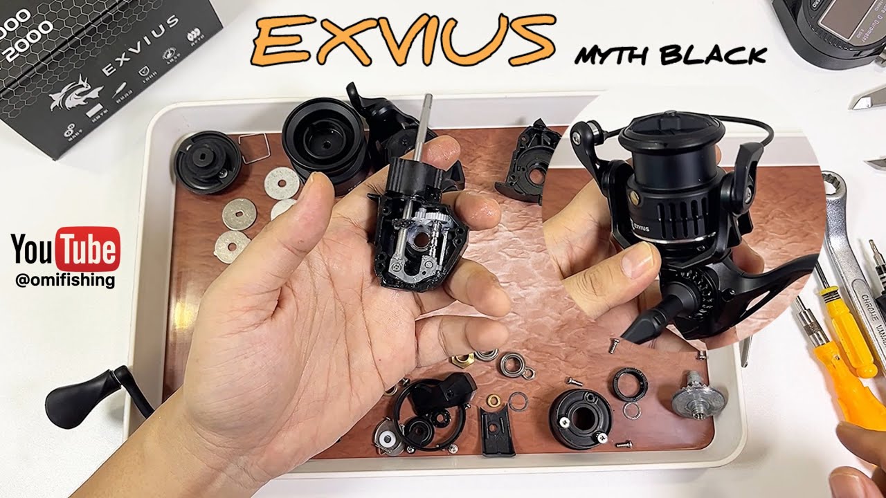 EXVIUS MYTH BLACK SPINNING REEL