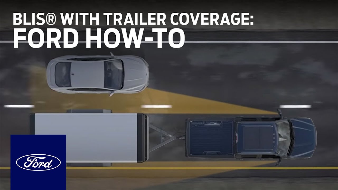 BLIS&reg; with Trailer Coverage and Cross-Traffic Alert | Ford How-To | Ford