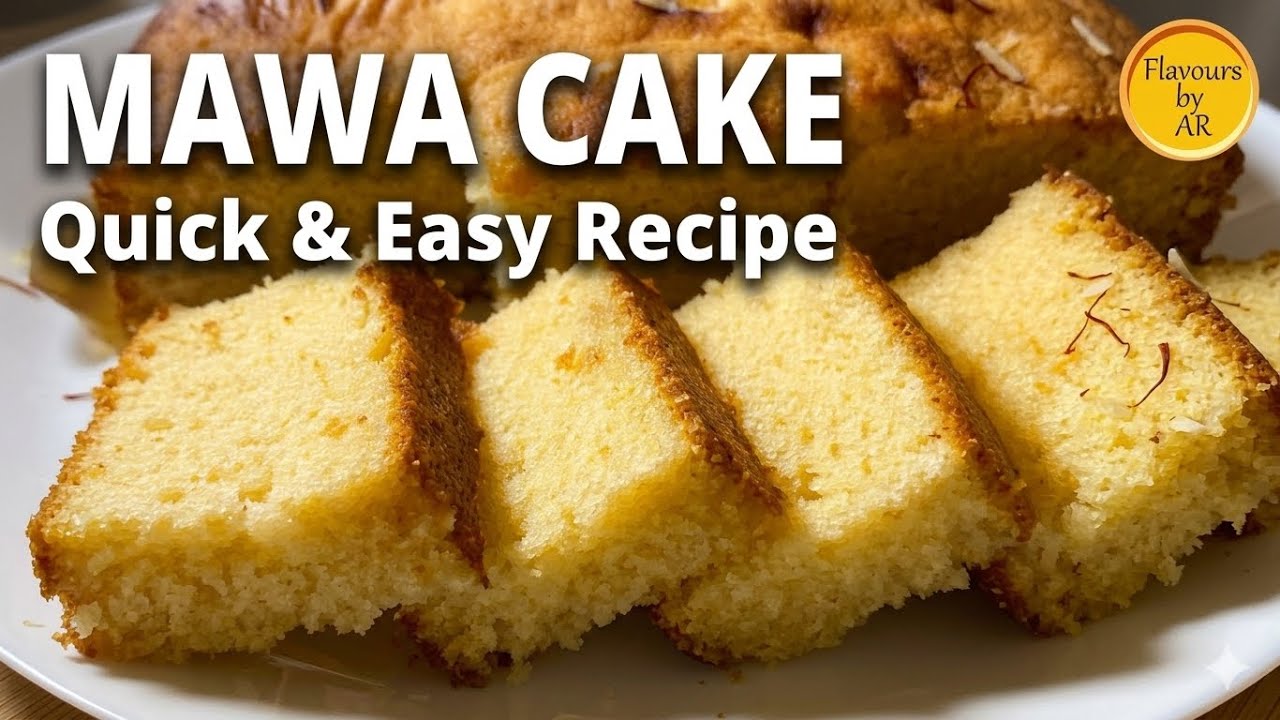 Easy Bakery Style Mawa Cake Recipe | The Best Mawa Cake You Will Make at Home
