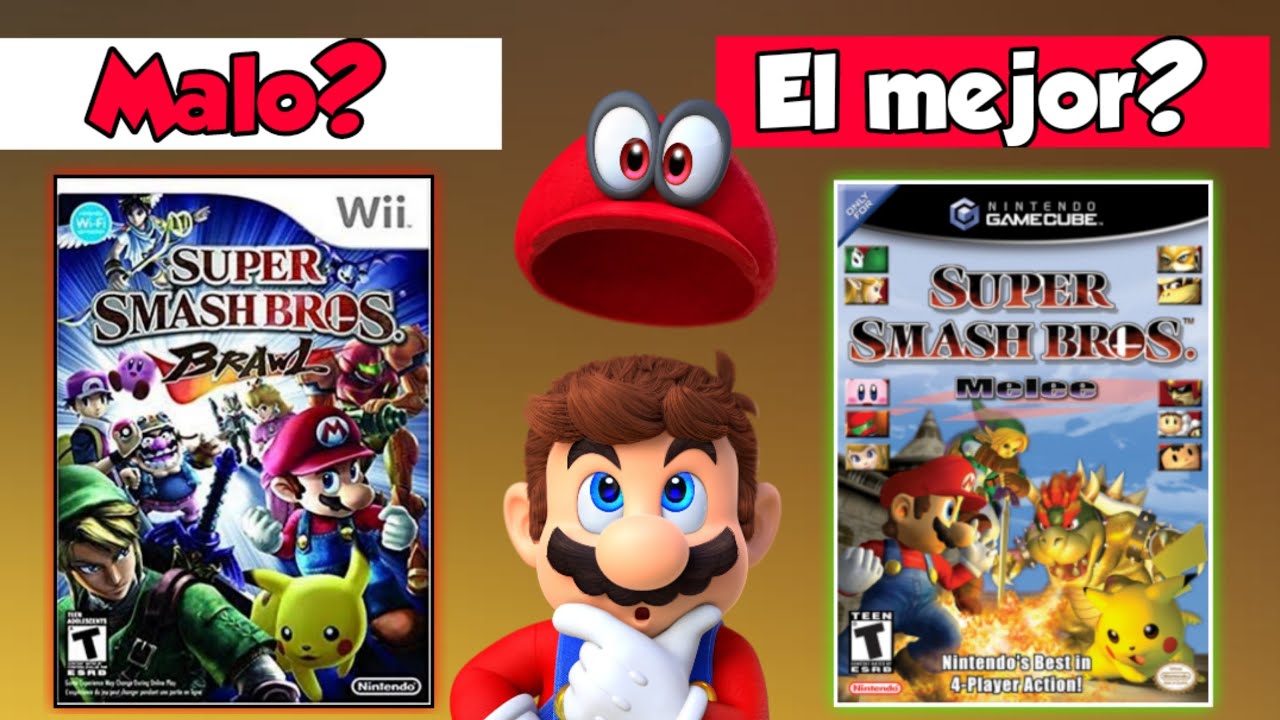 Cual es el MEJOR smash? TOP 5 mejores juegos de SMASH BROS