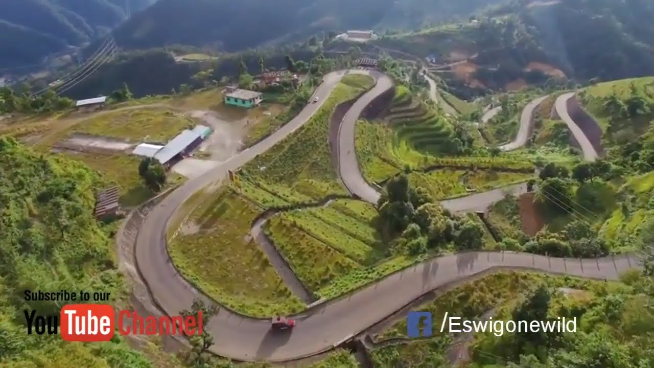 Aerial View (Drone) Kathmandu, BP Highway, Banepa