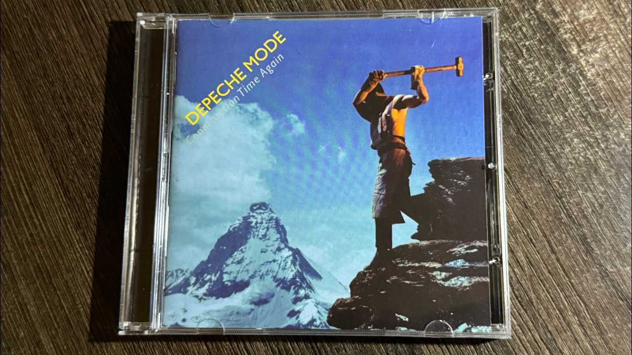 Depeche Mode Construction Time Again CD (Unboxing)