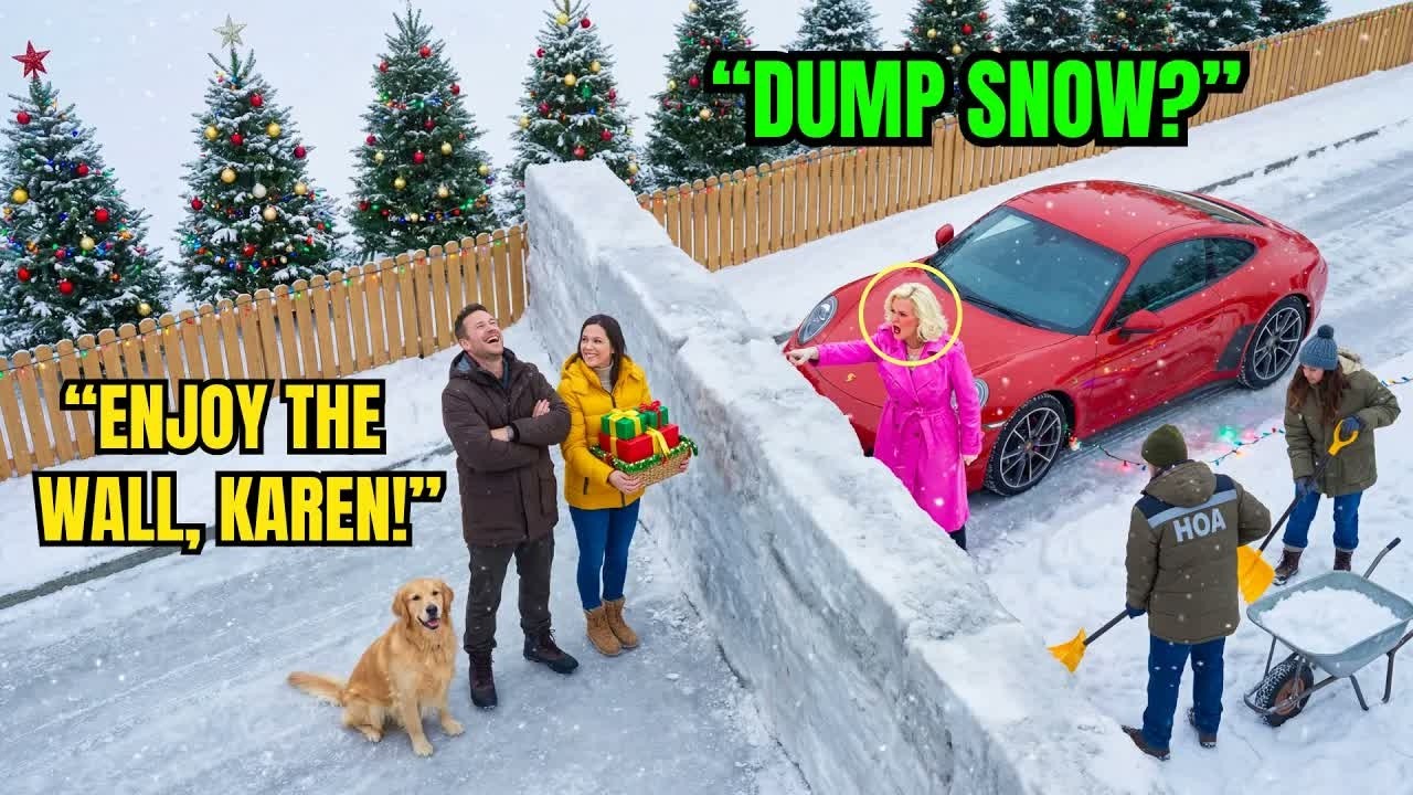 HOA Dumped Snow on My Property All Winter — So I Turned It Into a Wall Blocking Their Street