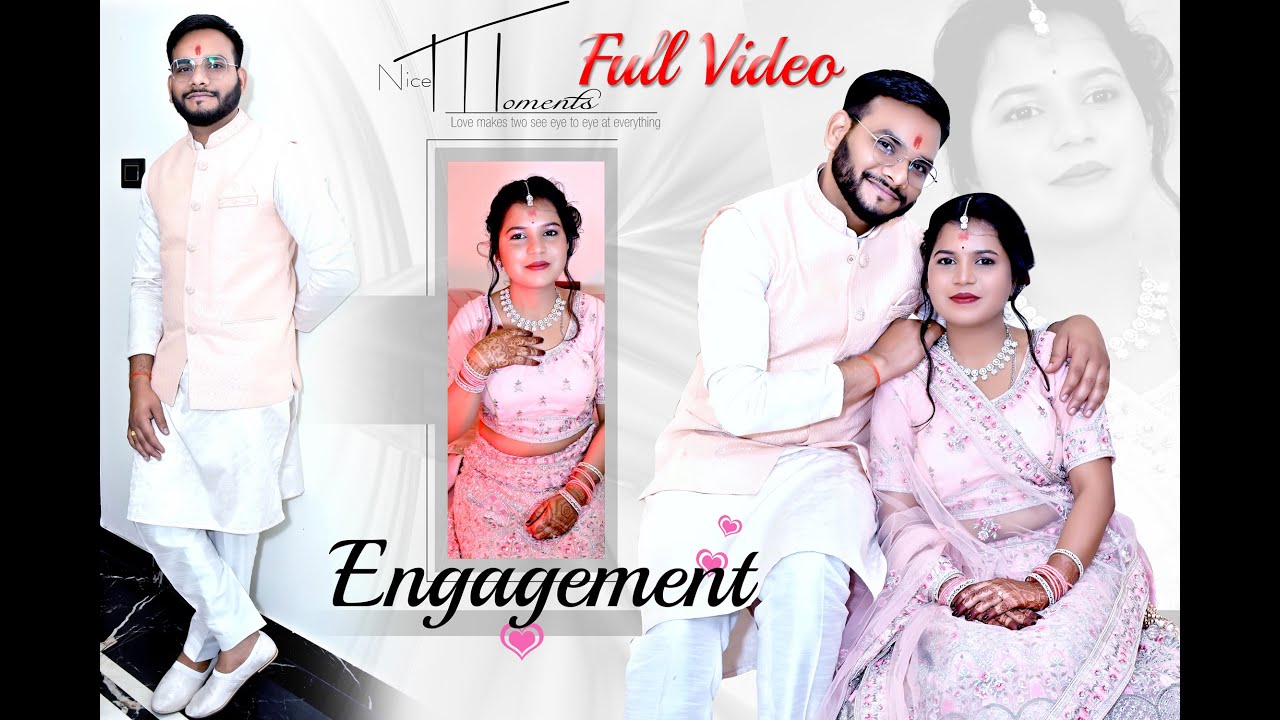 Deepak & Abha Engagement Full Video @ushakiranstudio