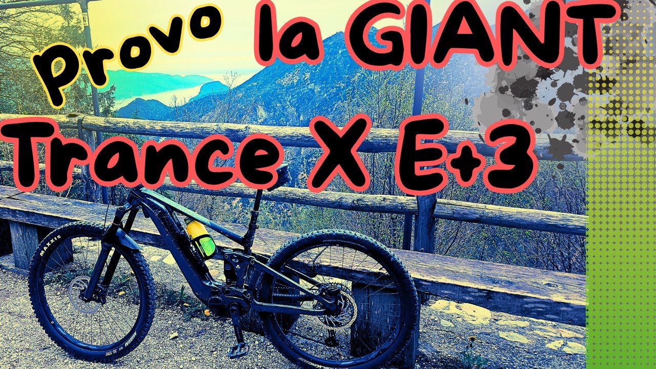 Provo la TRANCE X E+3 da Riva del Garda a Cima Mughera