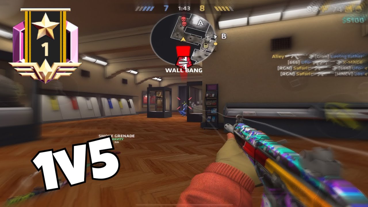 Critical Ops RANKED but it FEELS LIKE IM PLAYING a 1V5