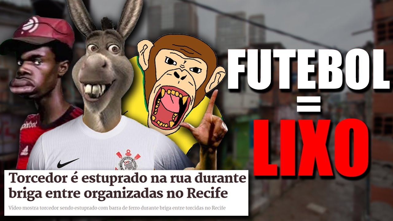 FUTEBOL VIRA GUERRA no BRASIL