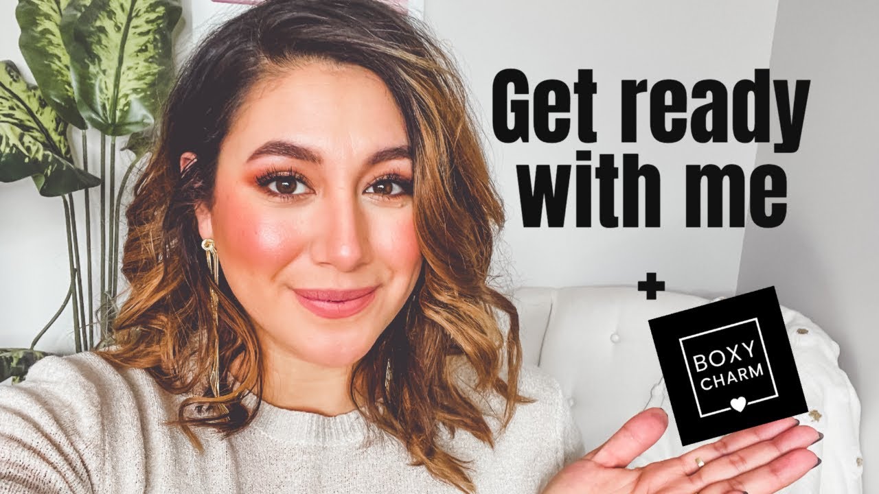 BOXYCHARM +GET NEW MAKEUP Get READY WITH ME