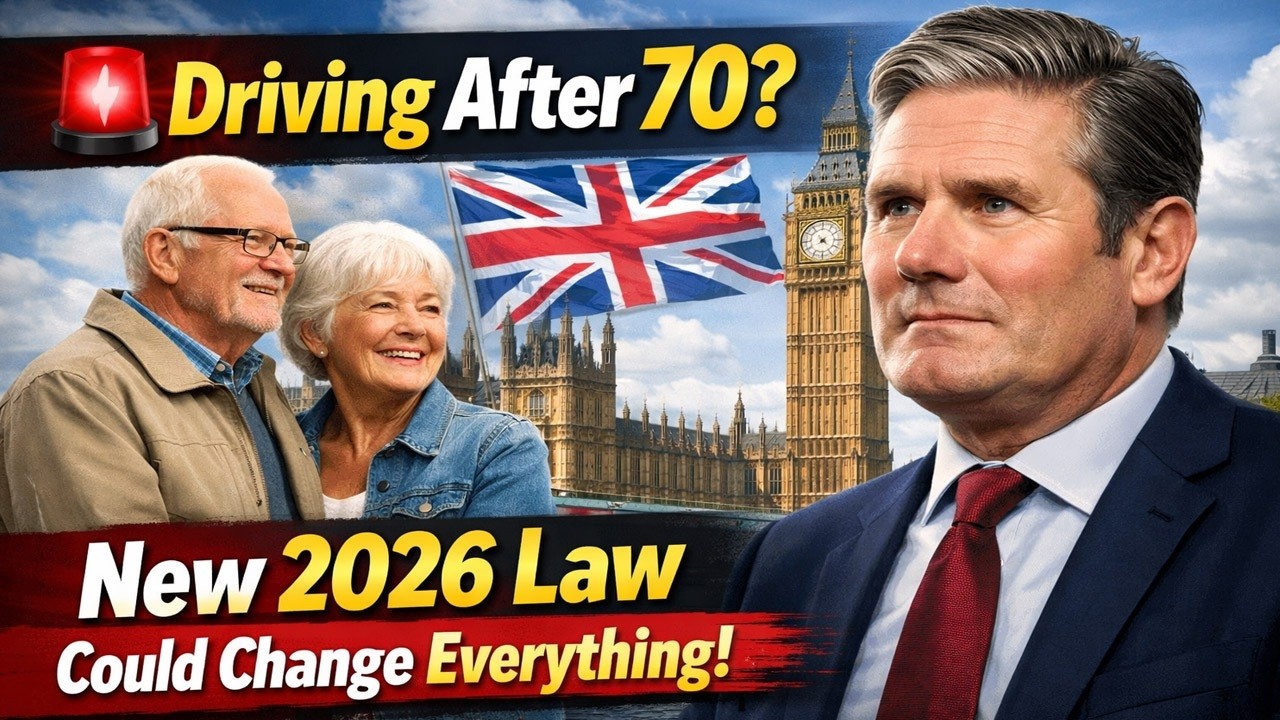 🚨 Новый закон 2026 года о вождении после 70 лет может всё изменить